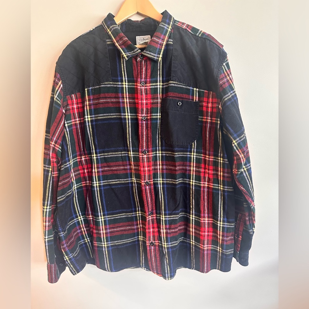 L.L. Bean Quilted Flannel Shirt – Slightly Fitted – XXXL Reg